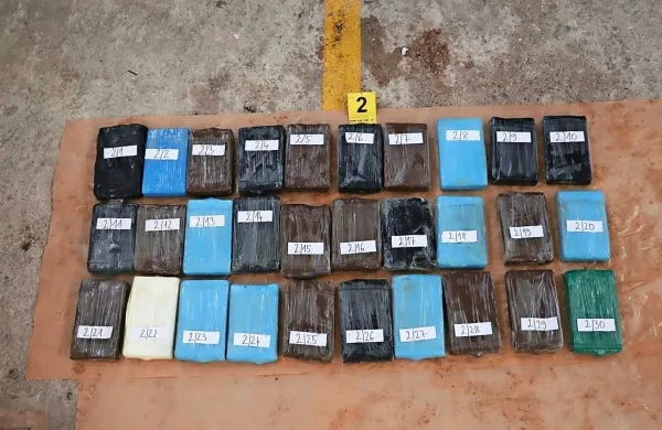 Albanskemu in brazilskemu potapljaču marca lani ni uspelo z ladje 
v koprskem pristanišču opotegniti 260 kilogramov kokaina, ampak so jih prej opazili in prijeli, kokain pa so potem iz trupa ladje 
povlekli potapljači specialne enote policije. 