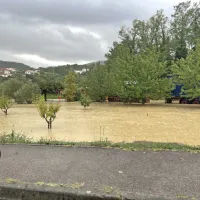 Ceste, ulice in polja v Istri, na Postojnskem in Pivškem pod vodo (FOTO)