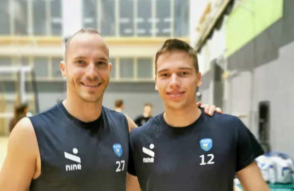 Kanalca Jani Kovačič in Grega Okroglič sta stebra obrambe 
slovenskih odbojkarjev.