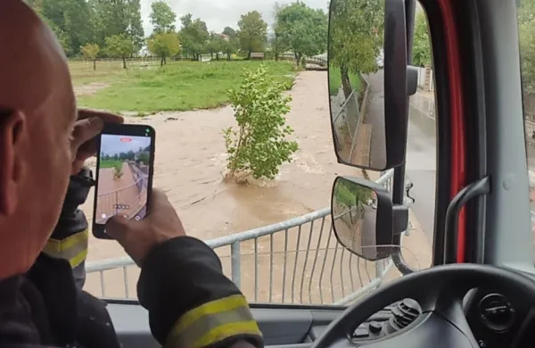 Stanje včeraj na Postojnskem
