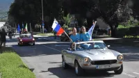 Župana obeh mest sta del kolone  po čezmejni Erjavčevi ulici 
popeljala tudi v Gorico. 