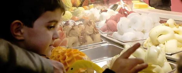 Jaz bom pa ta sladoled ... 