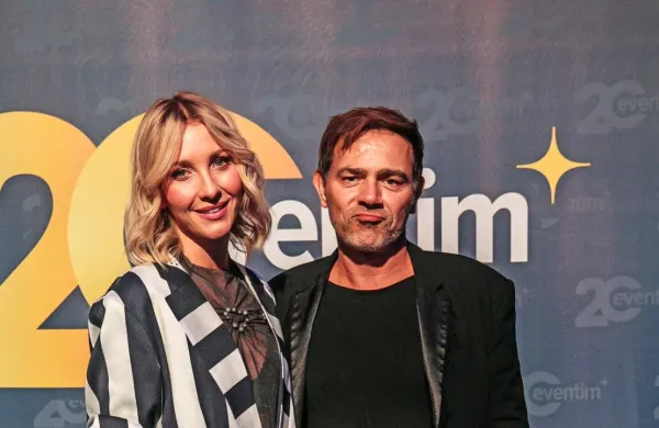 Sveže poročena Anela in Lado Bizovičar