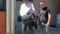 Aleš  Čepin  (levo na  fotografiji njegov  odvetnik Marko  Zamanom)  je  
tako  kot  soobtoženi na sodišču  zanikal  očitke  tožilstva. 