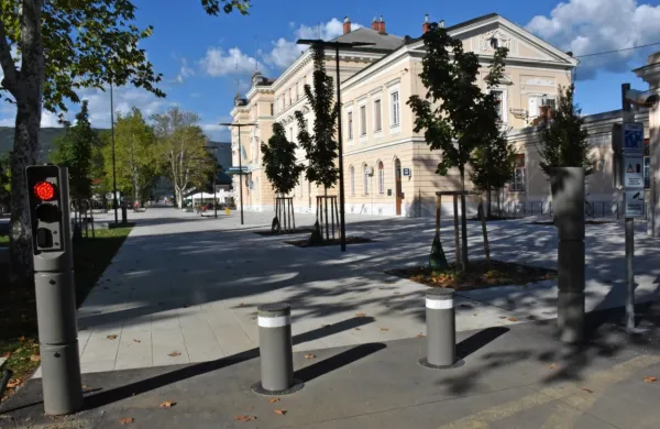 Kolodvorska pot ob Trgu Evrope bo odslej zaprta promet.