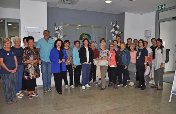 Udeleženci bolnišničnega dneva odprtih vrat  