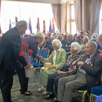 V Portorožu so se tradicionalno srečali nekdanji interniranci (FOTO)