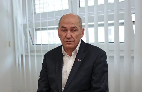 Predsednik SDS Janez Janša