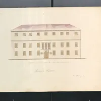 Cvetlična kompozicija, ki jo je narisal 
učenec Jacob Babuder, 1848-1849 (Pokrajinski arhiv Koper)