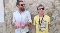 Tomi Novak in Zlatko Kaučič, stebra festivala sodobne glasbe, ki v 
Brda vabi od jutri do sobote.