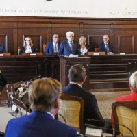 (FOTO) Predsednika sta uradno odprla prenovljeno palačo Collegio dei Nobili v Kopru