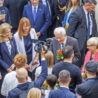 (FOTO) Predsednika sta uradno odprla prenovljeno palačo Collegio dei Nobili v Kopru