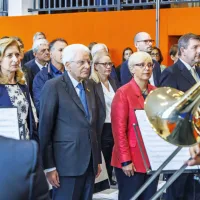 (FOTO) Predsednika sta uradno odprla prenovljeno palačo Collegio dei Nobili v Kopru