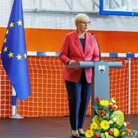 (FOTO) Predsednika sta uradno odprla prenovljeno palačo Collegio dei Nobili v Kopru