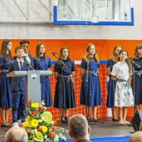 (FOTO) Predsednika sta uradno odprla prenovljeno palačo Collegio dei Nobili v Kopru