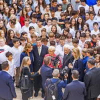 (FOTO) Predsednika sta uradno odprla prenovljeno palačo Collegio dei Nobili v Kopru