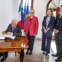 (FOTO) Predsednika sta uradno odprla prenovljeno palačo Collegio dei Nobili v Kopru