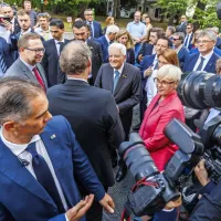 (FOTO) Predsednika sta uradno odprla prenovljeno palačo Collegio dei Nobili v Kopru