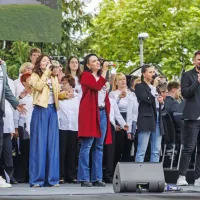 (FOTO) V Ilirski Bistrici proslava ob priključitvi Primorske k matični domovini