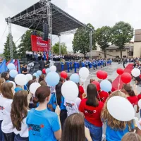 (FOTO) V Ilirski Bistrici proslava ob priključitvi Primorske k matični domovini