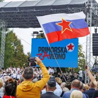 (FOTO) V Ilirski Bistrici proslava ob priključitvi Primorske k matični domovini