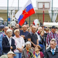 (FOTO) V Ilirski Bistrici proslava ob priključitvi Primorske k matični domovini