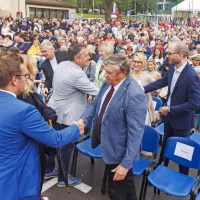 (FOTO) V Ilirski Bistrici proslava ob priključitvi Primorske k matični domovini