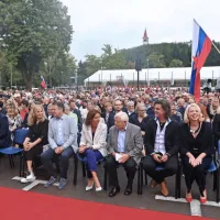 (FOTO) V Ilirski Bistrici proslava ob priključitvi Primorske k matični domovini