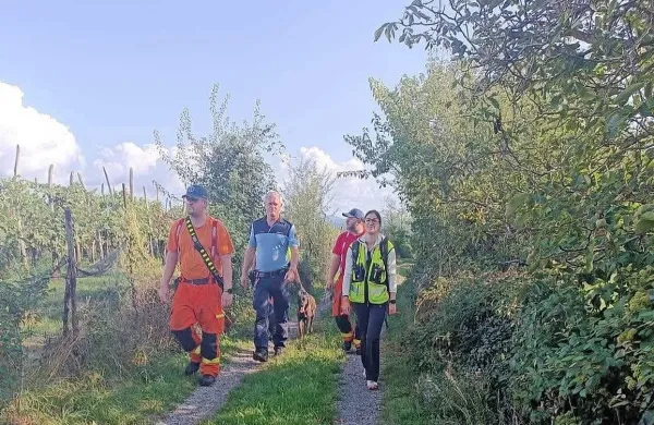 Policisti, gasilci, vodniki s psi in številni drugi so domačina iz Tupelč iskali skoraj dva dni. 