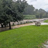 Cesta v Bazari zaradi poplav neprevozna (FOTO, VIDEO)