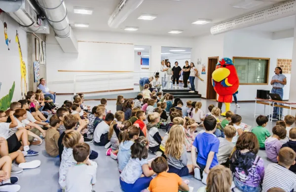 Cicibane so prejeli tudi prvošolci v zamejstvu