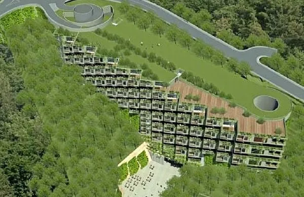 Načrti za garažno hišo na Valeti