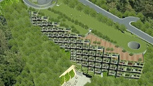 Načrti za garažno hišo na Valeti