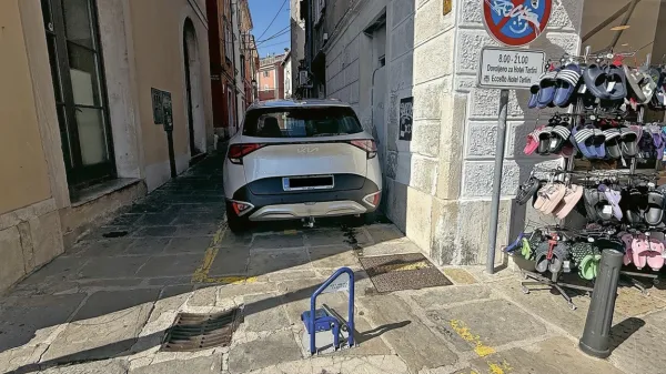 Za domačine je poleg vprašanja zakonitosti sporna tudi sama 
uporaba parkirne ovire ob vstopu na Vidalijevo ulico.