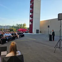V Ajdovščini odprli sodoben gasilski center (FOTO)