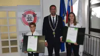 Ajdovski župan je za mednarodne uspehe nagradil mlada športnika