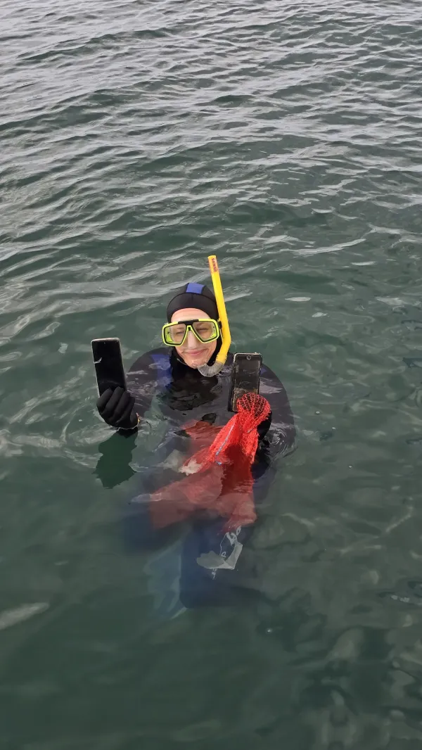 Akcijo čiščenja morskega dna so izvajali vsakih 14 dni.