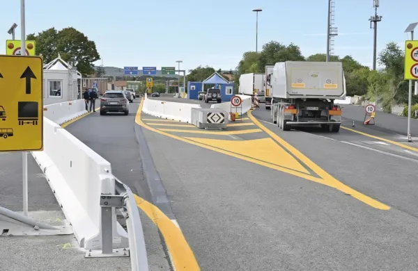 Fernetiči, mejni prehod, nov prometni režim, kontrola