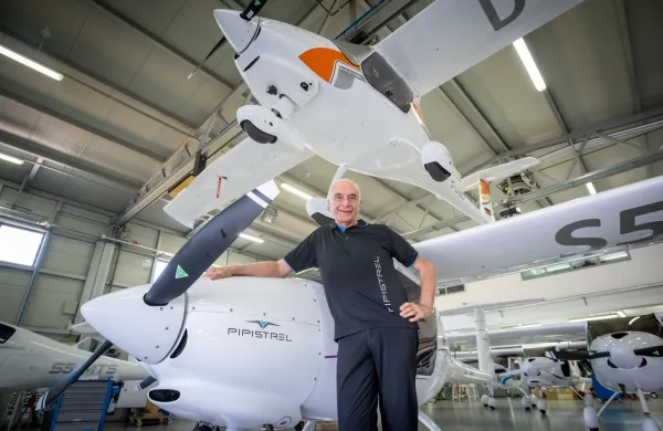 ﻿Ivo Boscarol ustanovitelj Pipistrel podjetnik