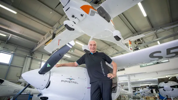 ﻿Ivo Boscarol ustanovitelj Pipistrel podjetnik