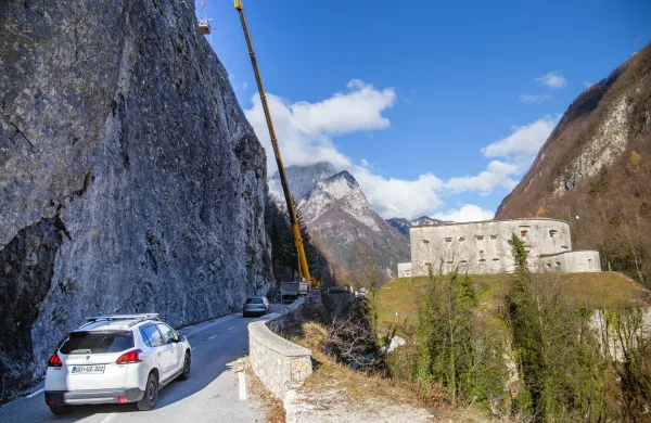 ﻿Kluze cestna zapora do 23.12.2021