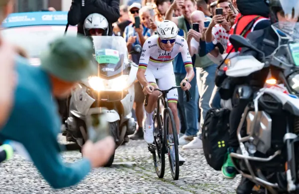 Tadej Pogacar (UAE Team Emirates) participates in Il Lombardia 2025 in Bergamo, Italy, on October 11, 2025.Il Lombardia, Bergamo, Italy - 11 Oct 2025,Image: 1045243861, License: Rights-managed, Restrictions:, Model Release: no, Credit line: Silvia Colombo/NurPhoto/Shutterstock Editorial/Profimedia