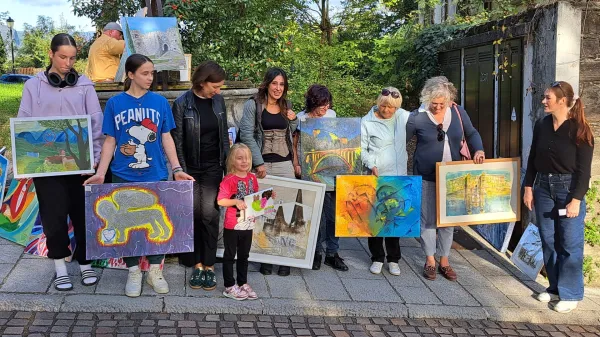 Goriški grad 5. mednarodni likovni extempore