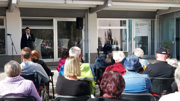 Na mednarodni dan bele palice odprli Center za pomoč osebam z okvaro vida