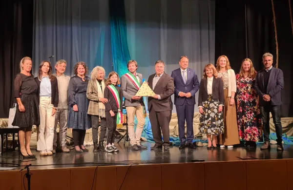 Dan Soče predaja štafete občina kanal ob Soči OŠ Deskle O? Kanal