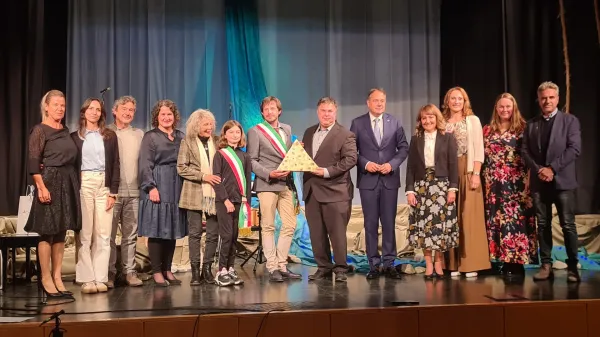 Dan Soče predaja štafete občina kanal ob Soči OŠ Deskle O? Kanal