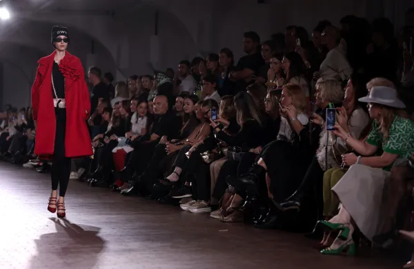 Utrinek z jubilejnega 15. Ljubljanskega tedna mode