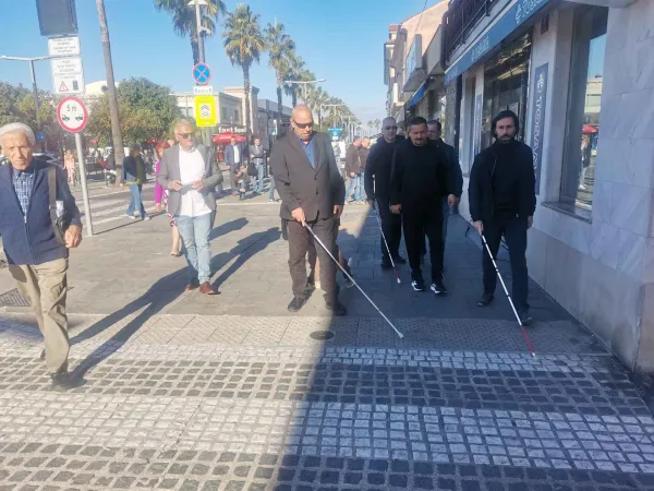 Koper, slepi in slabovidni, Safet Baltić (levo)