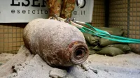 230-kilogramsko bombo bodo predvidoma po 12. uri razstrelili na odprtem morju (LUCA TEDESCHI/FOTODAMJ@N)