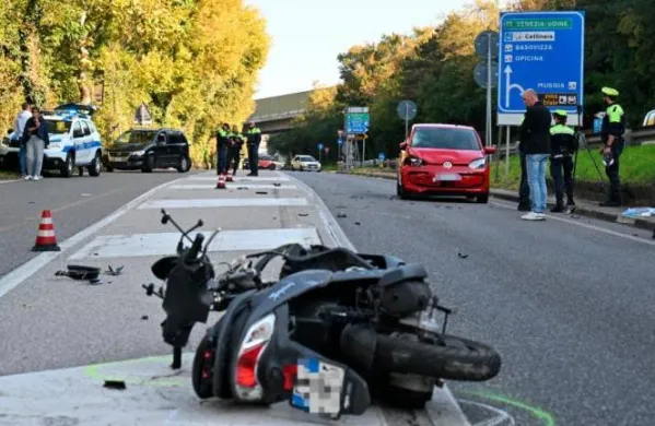 nesreča v trstu
